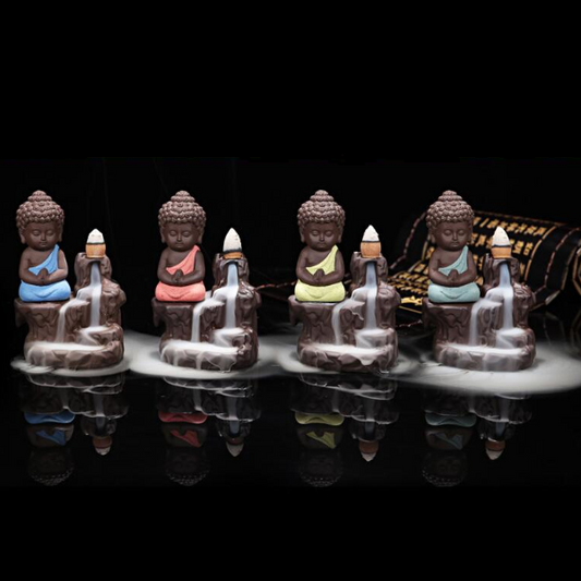 Tathagata Buddha Backflow Incense Burners