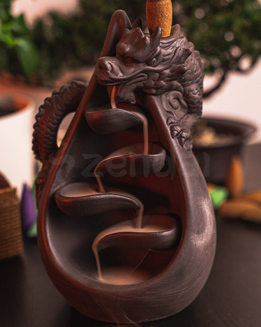 Incense Burner - Dragon Falls