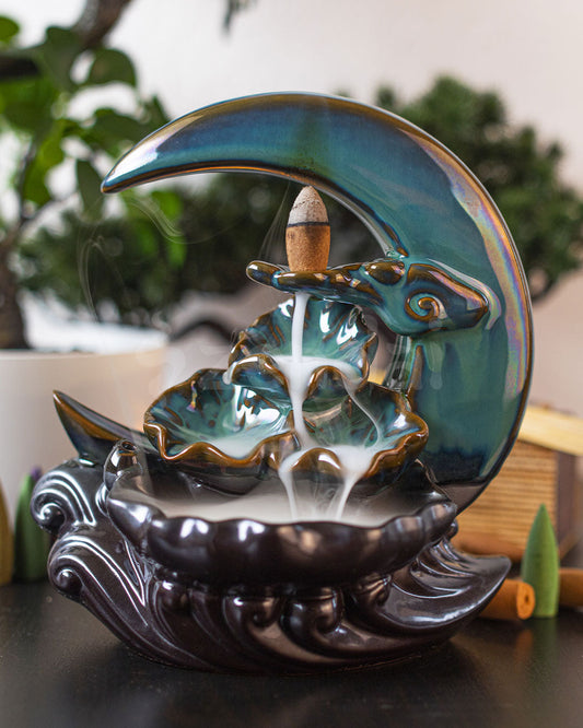 Incense Burner - Moon Falls