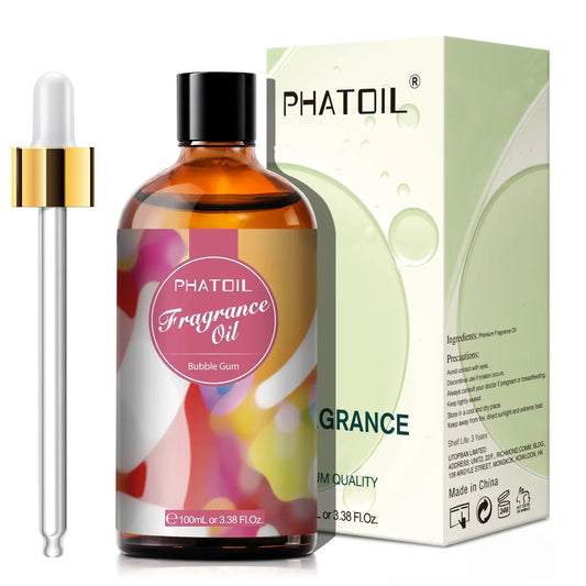 Phatoil 100ml Fragrance Oils With Droppers And Roll-On Bottles