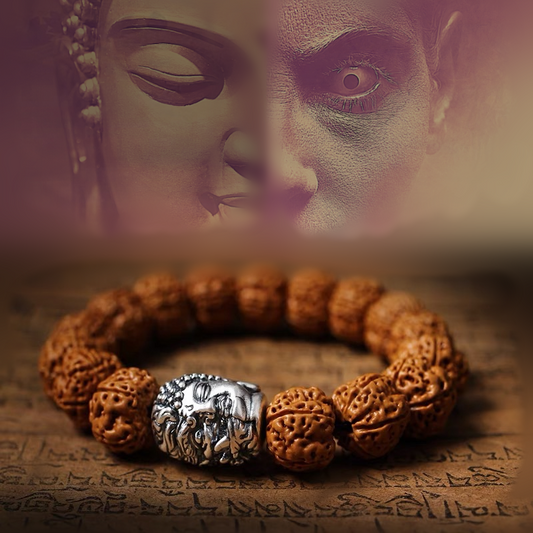 Buddha And Mara Kingkong Bodhi Seed Bracelet