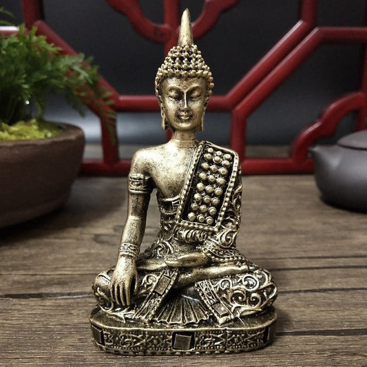 Small Meditating Indoor Buddha Statue For Home