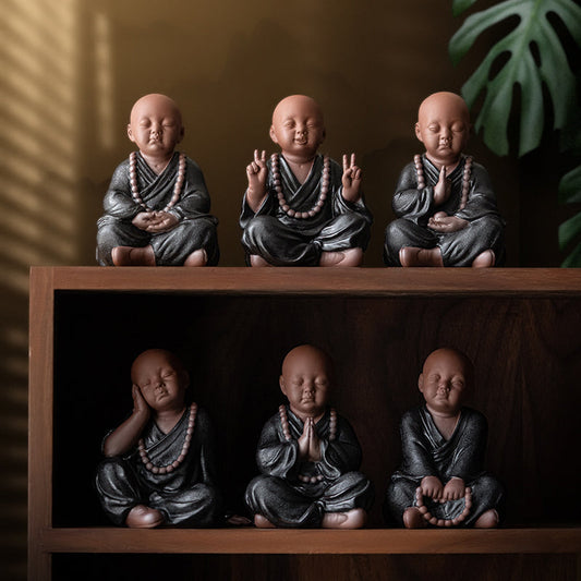 Little Monks With Six Perfections