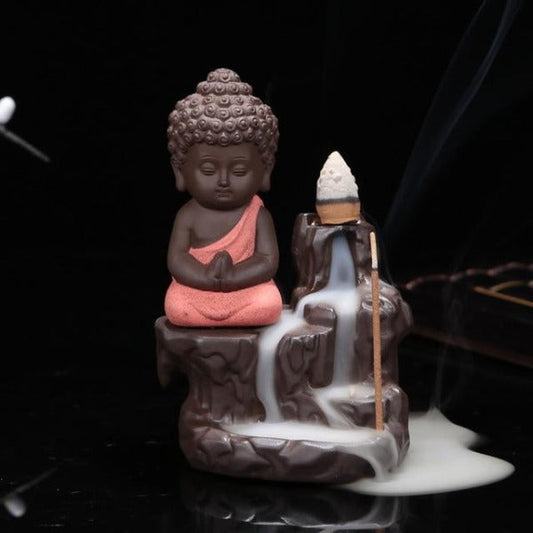 Tathagata Buddha Backflow Incense Burners