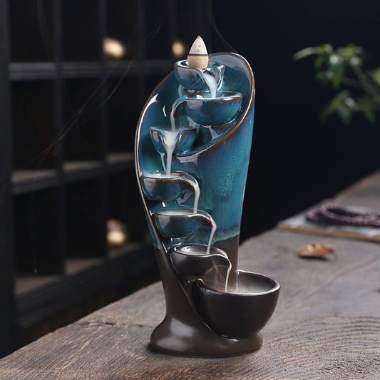 SpaceKeeper Waterfall Incense Burner