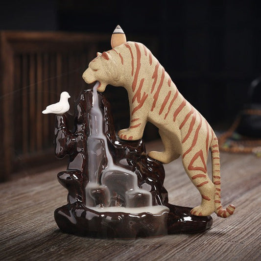 Bengal Tiger Backflow Incense Burner