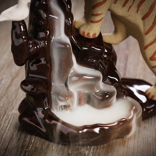 Bengal Tiger Backflow Incense Burner