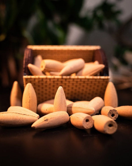 Backflow Incense Cone - Set Lemon (50 pcs)