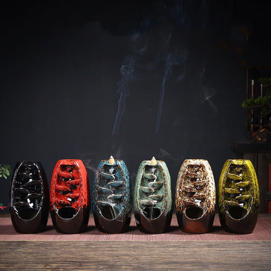 Cascade Waterfall Backflow Incense Burners