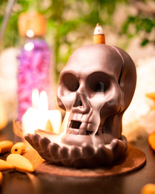 Incense Burner - Skull Hand