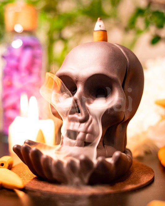 Incense Burner - Skull Hand