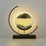 f7RVMoving Sand Art Table Lamp Quicksand USB LED Night Light Sandscape Dynamic Hourglass Bedsides Lamps Flowing.jpg