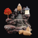 Waterfall Backflow Incense For Home And Office Decoration With Incense Cones.jpg