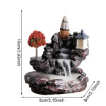 Waterfall Backflow Incense For Home And Office Decoration With Incense Cones.jpg