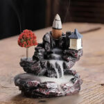 Waterfall Backflow Incense For Home And Office Decoration With Incense Cones.jpg