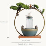 Lucky Flowing Water Ornaments Fortune Fountain Circulation Home Office Living Room Opening up Housewarming Gifts.jpg
