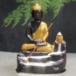 mainimage420 Incense Cones Chinese Buddha Zen Mascot Lucky FengShui Home Decoration Yoga Room Ornaments Handmade Backflow.jpg